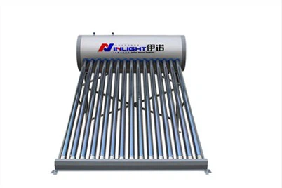 Calentador de agua solar presurizado con bobina de cobre