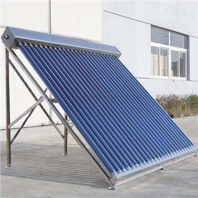 Colector solar sin presión